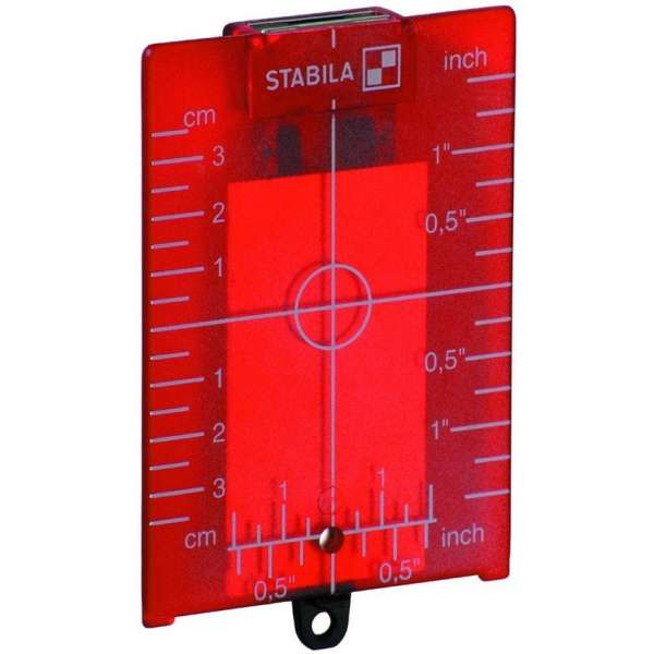 STABILA DOELPLAAT VOOR LASER - 16877 STABILA DOELPLAAT VOOR LASER - 16877
