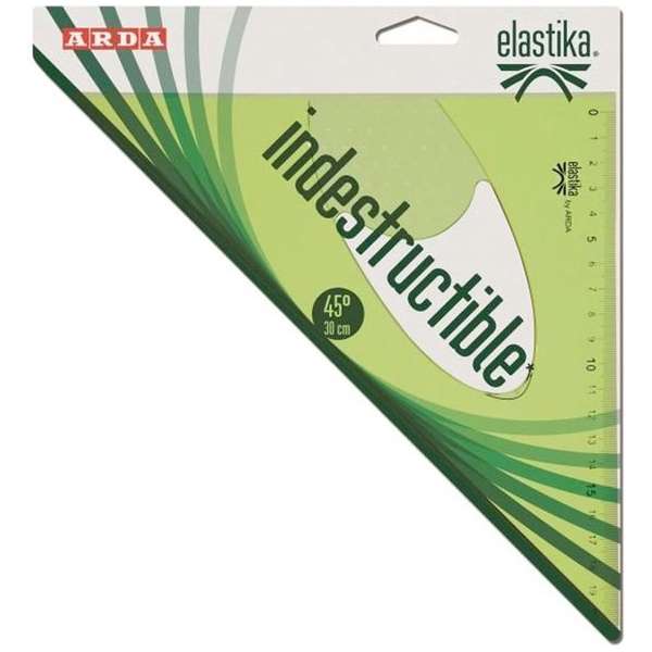 Arda Elastika 45° 30cm Onbreekbare Driehoek Arda Elastika 45° 30cm Onbreekbare Driehoek