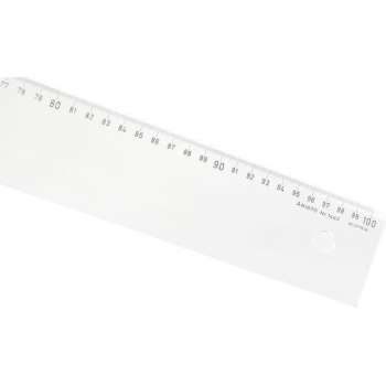 Liniaal Aristo 100cm - glashelder plexiglas