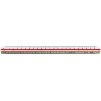 Rotring - schaalstok 6 - 1:25 - 1:2500 in kunststof koker