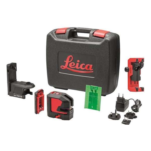 Leica Lino L2P5G-1 Punt-/lijnlaser in koffer - Groen - 35m Leica Lino L2P5G-1 Punt-/lijnlaser in koffer - Groen - 35m