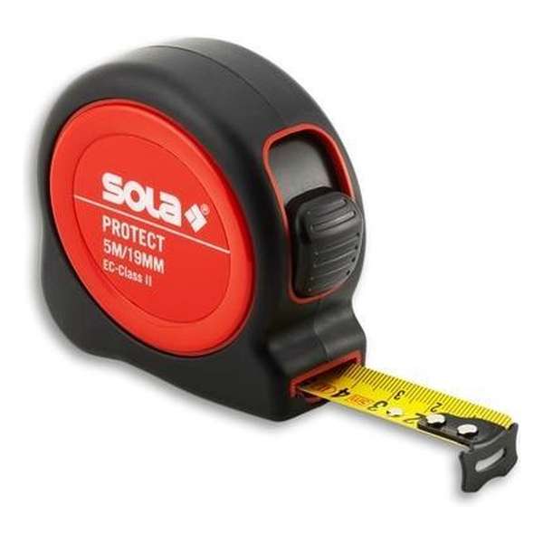 Sola Protect M PE 525 5 m Rolbandmaat - Magnetisch - 5m Sola Protect M PE 525 5 m Rolbandmaat - Magnetisch - 5m