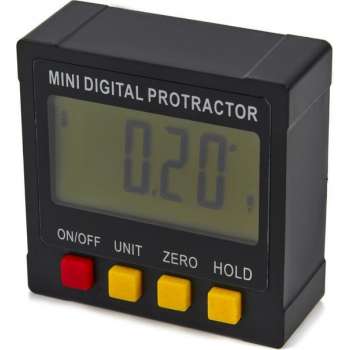 Digitale Magnetische Bedwaterpas, Hoekmeter