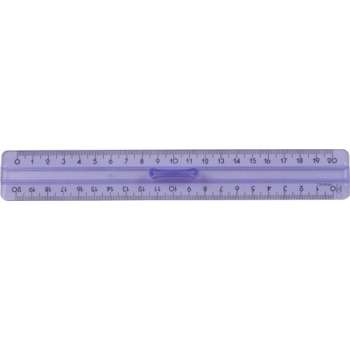 Liniaal met handvat Kunststof 20 cm set van 10 stuks - A040157