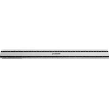 Liniaal Westcott aluminium 40 - cm met anti-slip