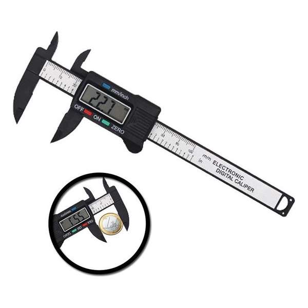 Digitale schuifmaat | Elektrische schuifmaat | Precieze schuifmaat | 100 mm