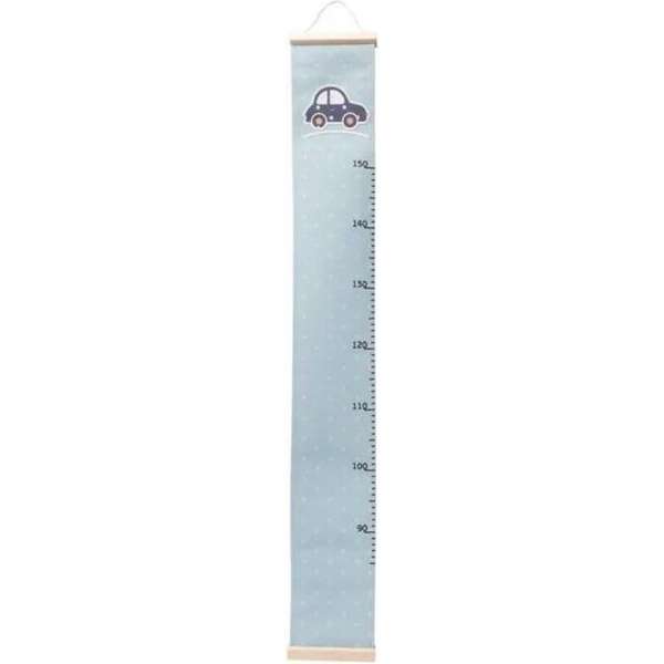 Kinder Meetlat Auto - Blauw - Hout / Stof - 103 x 145 x 2 cm Kinder Meetlat Auto - Blauw - Hout / Stof - 103 x 145 x 2 cm