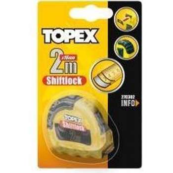 TOPEX Rolmaat 2 m. Shift - Lock