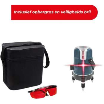24ME Laserlijn waterpas - Draadloos - Horizontaal en Verticaal