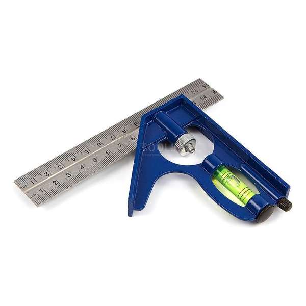 Silverline 150 mm, Combinatie Winkelhaak Silverline 150 mm, Combinatie Winkelhaak