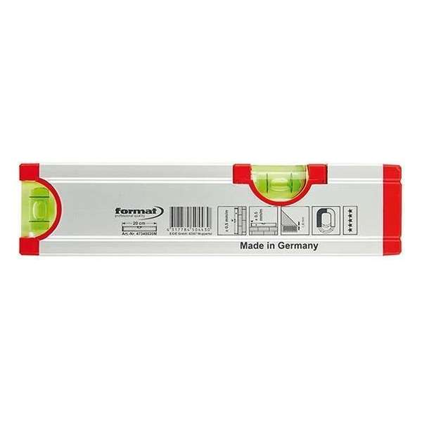 Waterpas met magneet 20 cm Waterpas met magneet 20 cm