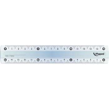 179x Maped liniaal Essentials 146 15cm, dubbele graduatie
