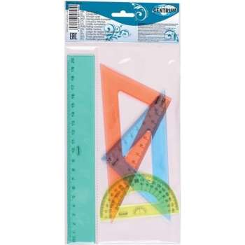Linealen Set In Etui - 4-delig