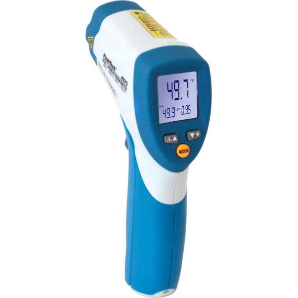 PeakTech 4975 Dual-laser pointer IR-thermometer, -50 ... + 650 ° C PeakTech 4975 Dual-laser pointer IR-thermometer, -50 ... + 650 ° C