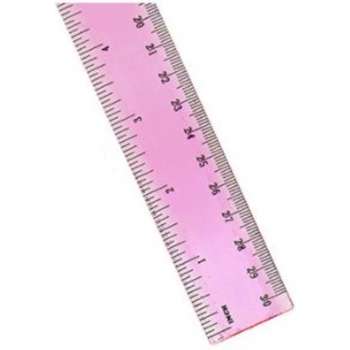 Pincello Liniaal 30 Cm Roze