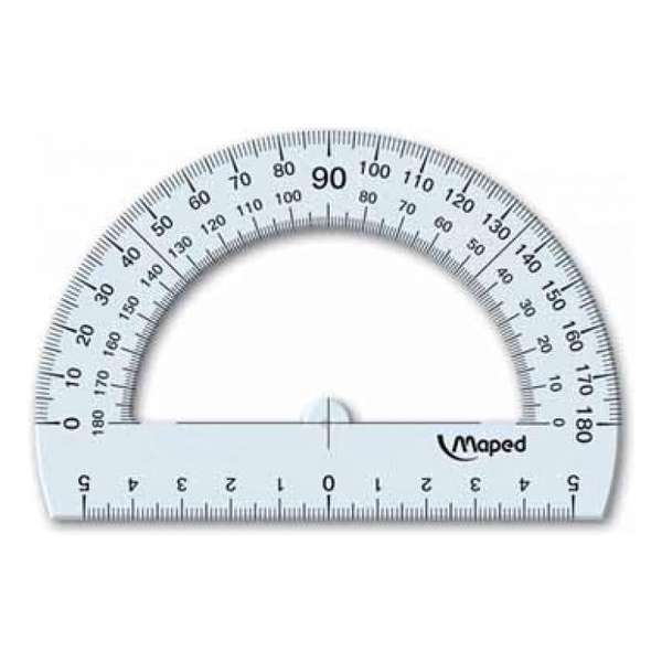 Maped 180 gradenboog Maped 180 gradenboog