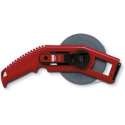 BMI Meetband 50m staal witlak op haspel