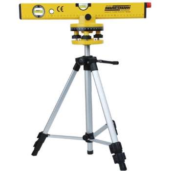 Laserwaterpas met statief, afstand max. 30 meter