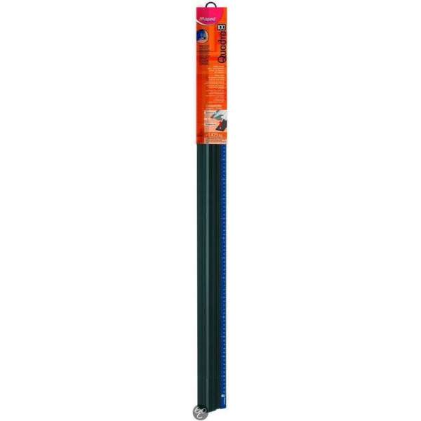 QUADRA snijliniaal 100 cm QUADRA snijliniaal 100 cm