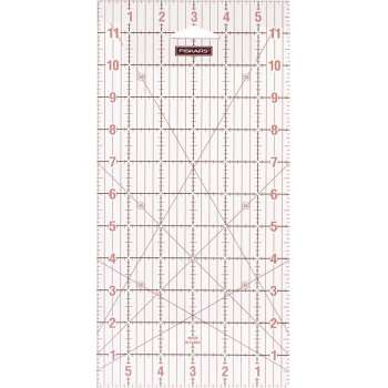 Fiskars Patchwork Liniaal - Transparant - 31x16 cm