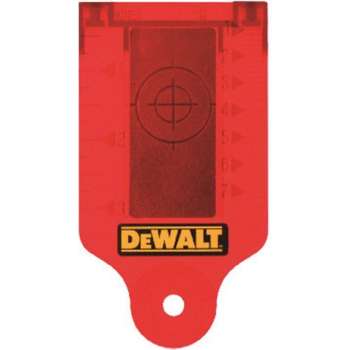 Dewalt DE0730 N437438 ,   Laser Richtkaart | Magnetische Rood