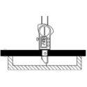 Meetbrug voor diepteschuifmaat DIGI-MET® 200mm PREISSER