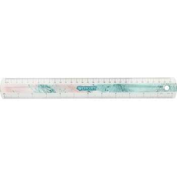 Liniaal Westcott Trendsetter - Roze, 30cm kunststof