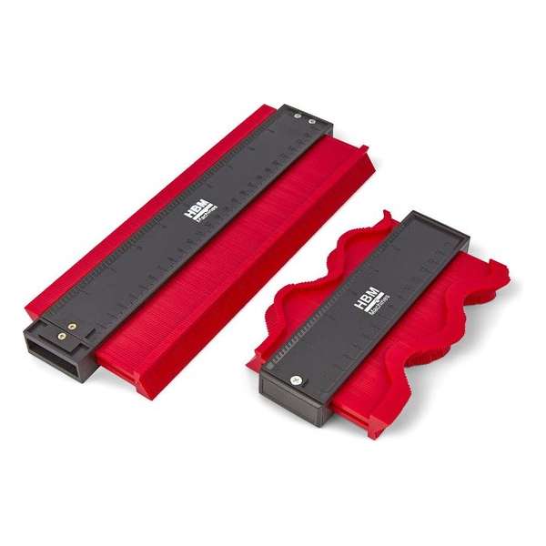 Professionele Magnetische Profielmal | Aftekenhulp | Contourmal - SET ( 2 stuks) Professionele Magnetische Profielmal | Aftekenhulp | Contourmal - SET ( 2 stuks)