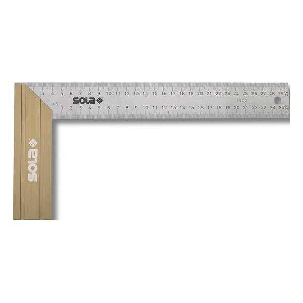 Sola Winkelhaak - 400x170 mm - Aluminium - RVS Sola Winkelhaak - 400x170 mm - Aluminium - RVS