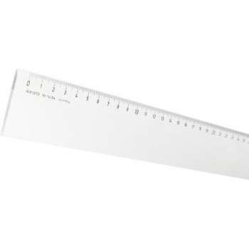 Liniaal - 40 cm - Transparant