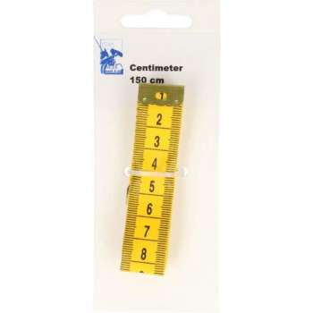Centimeter Meetlint Geel 150cm