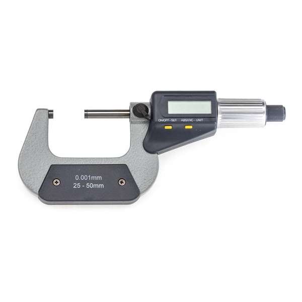 Huvema Digitale buitenmicrometer met ABS functie - TCE 6026-02029091 Huvema Digitale buitenmicrometer met ABS functie - TCE 6026-02029091