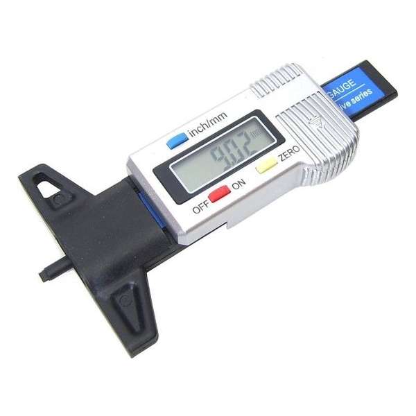 Digitale Profieldiktemeter 0 - 25 mm met display Digitale Profieldiktemeter 0 - 25 mm met display
