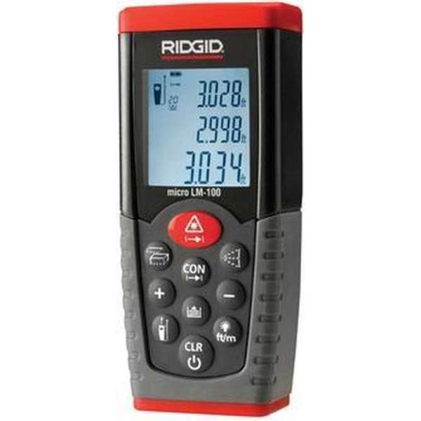 Ridgid Laser afstandmeter LM-100 Ridgid Laser afstandmeter LM-100