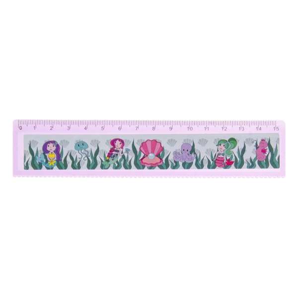 liniaal zeemeermin meisjes 15 cm paars liniaal zeemeermin meisjes 15 cm paars