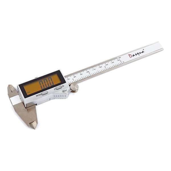 Dasqua Professionele IP67 150 mm Digitale Schuifmaat met Groot Scherm Spat waterdicht