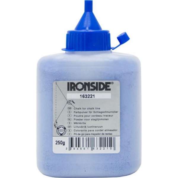 Ironside Slaglijnmolenpoeder blauw 250 gram Ironside Slaglijnmolenpoeder blauw 250 gram