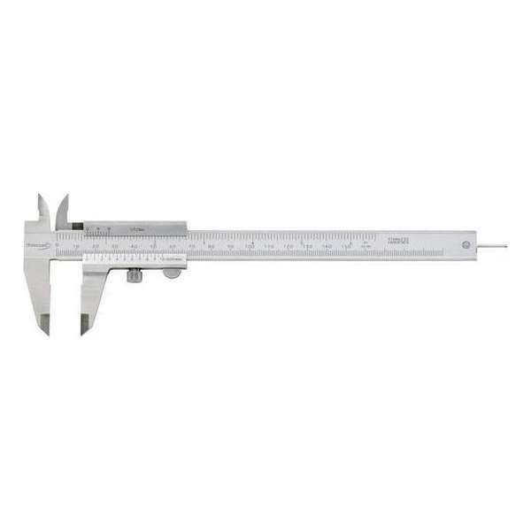 Precisie-zakschuifmaat met vastzetschroef 150mm FORMAT Precisie-zakschuifmaat met vastzetschroef 150mm FORMAT