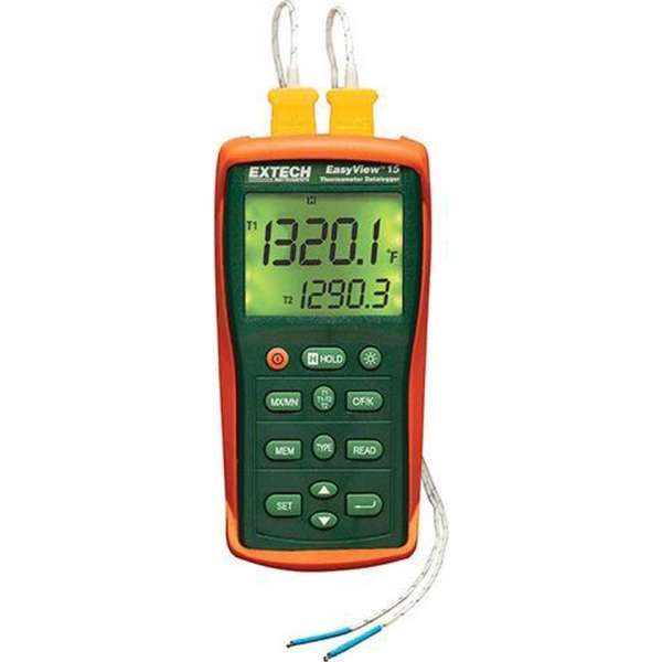 EXTECH EA15: EasyView™ Dual Input Temperature Datalogger EXTECH EA15: EasyView™ Dual Input Temperature Datalogger