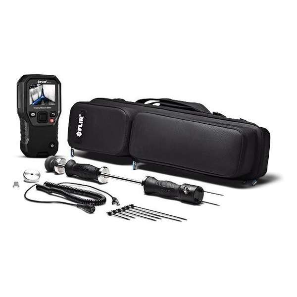 FLIR MR160-KIT5: FLIR Imaging-vochtmeter Pro Kit - Bevat: MR160 met MR08-sonde FLIR MR160-KIT5: FLIR Imaging-vochtmeter Pro Kit - Bevat: MR160 met MR08-sonde