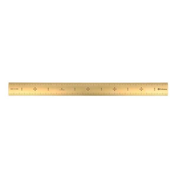 Cohana koperen lineaal (30 cm) Cohana koperen lineaal (30 cm)