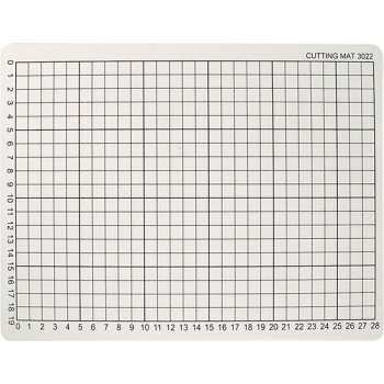 Snijmat. afm 22x30 cm. dikte 3 mm. 1 stuk
