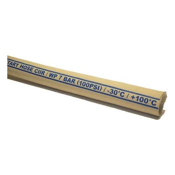 Sanitairslang zeer flexibel - Anitbacterieel Butyl Rubber - 19 x 29mm (Per strekkende meter) Sanitairslang zeer flexibel - Anitbacterieel Butyl Rubber - 19 x 29mm (Per strekkende meter)