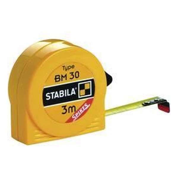 Stabila BM30 Rolmaat 3 m Staal Stabila BM30 Rolmaat 3 m Staal