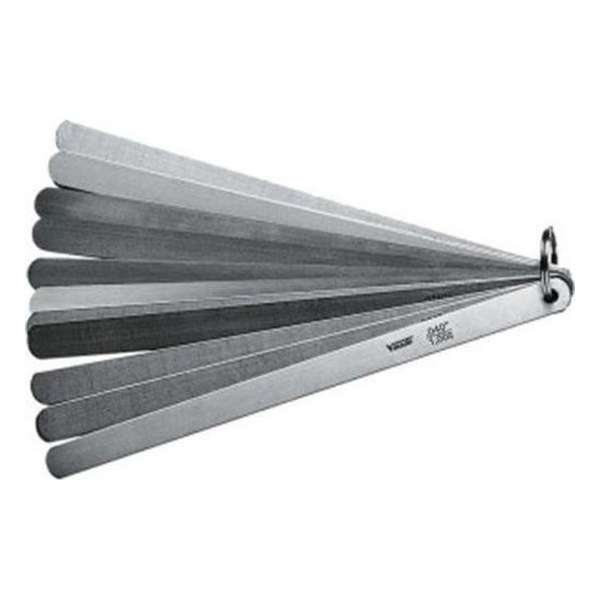 Voelermaat 20 blads 0,05-1mm .002-.040 inch lengte 200mm Voelermaat 20 blads 0,05-1mm .002-.040 inch lengte 200mm