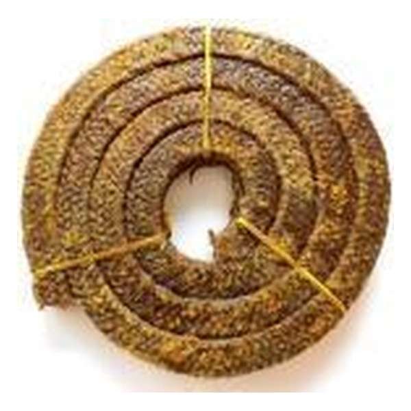 Stopbuspakking - Vetkoord - Katoen - Vet - 6,5 x 6,5mm - (2m) Stopbuspakking - Vetkoord - Katoen - Vet - 6,5 x 6,5mm - (2m)