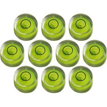 Set van 10 kleine waterpasjes, maat 1 (8x5.5 mm)