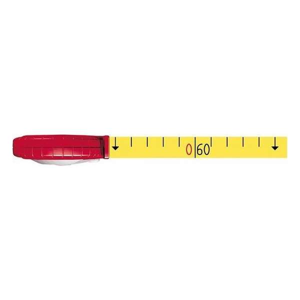 Glasvezelbandmaat Glasvezel 10 mx13mm geel FORMAT Glasvezelbandmaat Glasvezel 10 mx13mm geel FORMAT