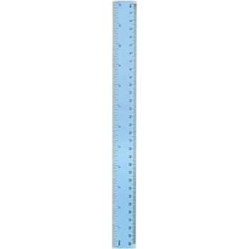 liniaal 30 cm blauw