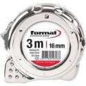Rolbandmaat Staal 3 mx13mm geel FORMAT